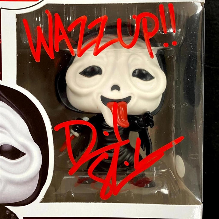 David Sheridan signed "Wazzup!" Scary Movie Ghost Face Funko Pop! #2035 auto JSA