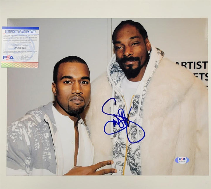 Snoop Dogg signed 11x14 Photo Rap Rapper autograph ~ PSA