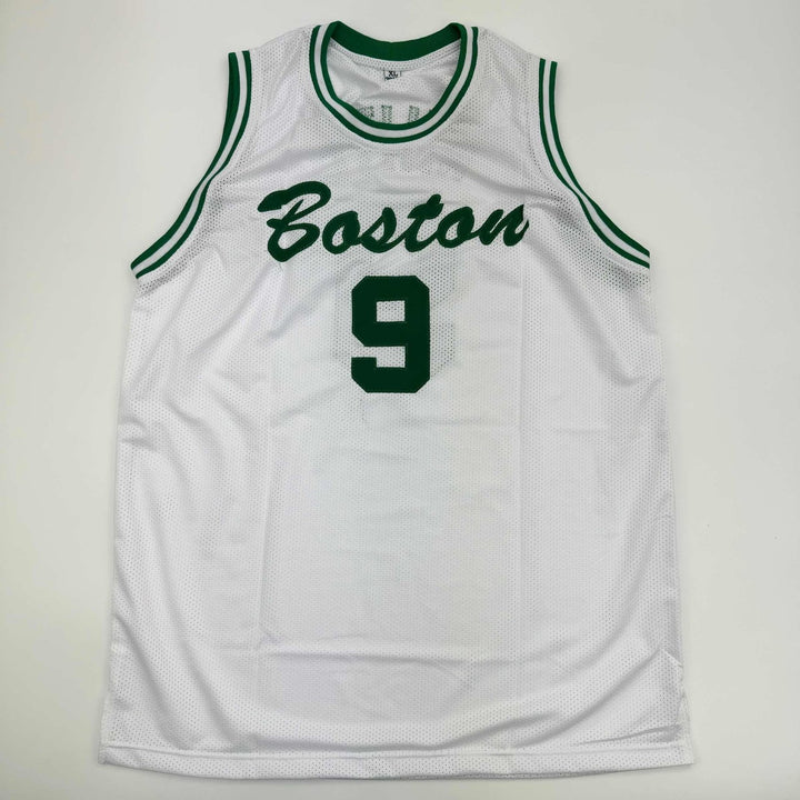Autographed/Signed Derrick White Boston White Jersey Beckett BAS COA