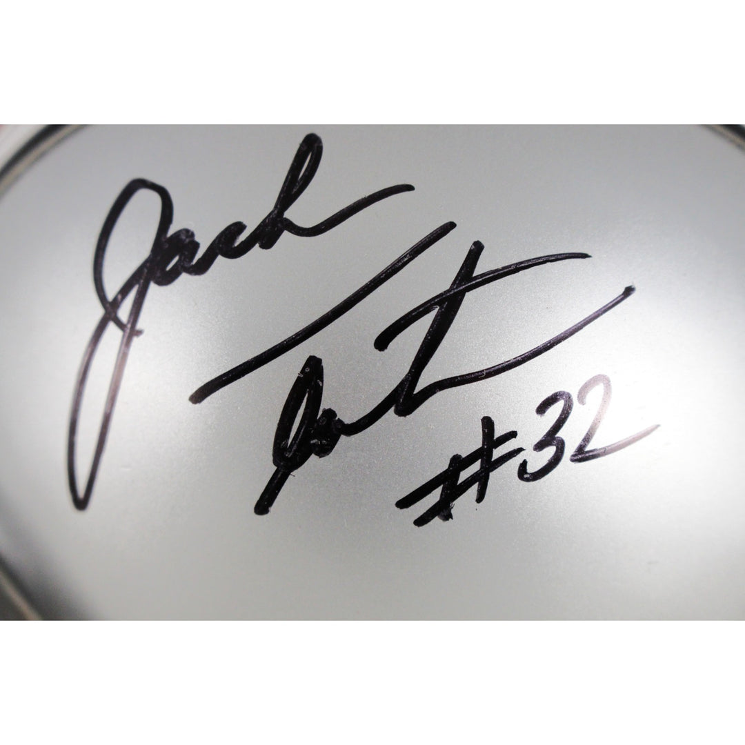 Jack Tatum Pete Johnson Autographed Ohio State Buckeyes Mini Helmet PSA 52751