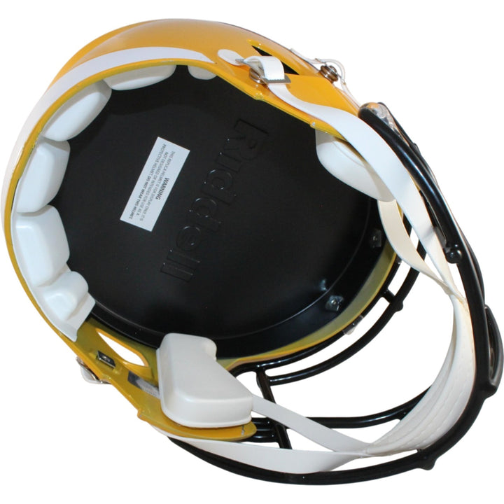 Jerome Bettis Autographed Pittsburgh Steelers F/S 25 Alt Helmet Beckett W 55278