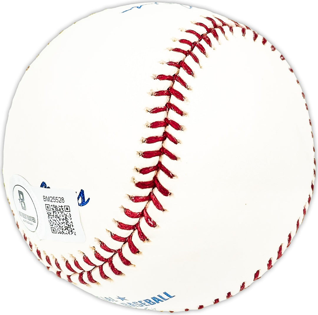 Mike Colbern Signed Official MLB Baseball Chicago White Sox Beckett QR #BM25528
