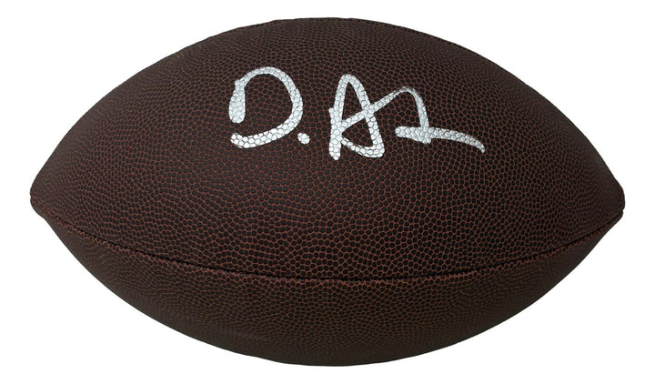 De'Von Achane Miami Dolphins Signed Wilson Super Grip Football BAS
