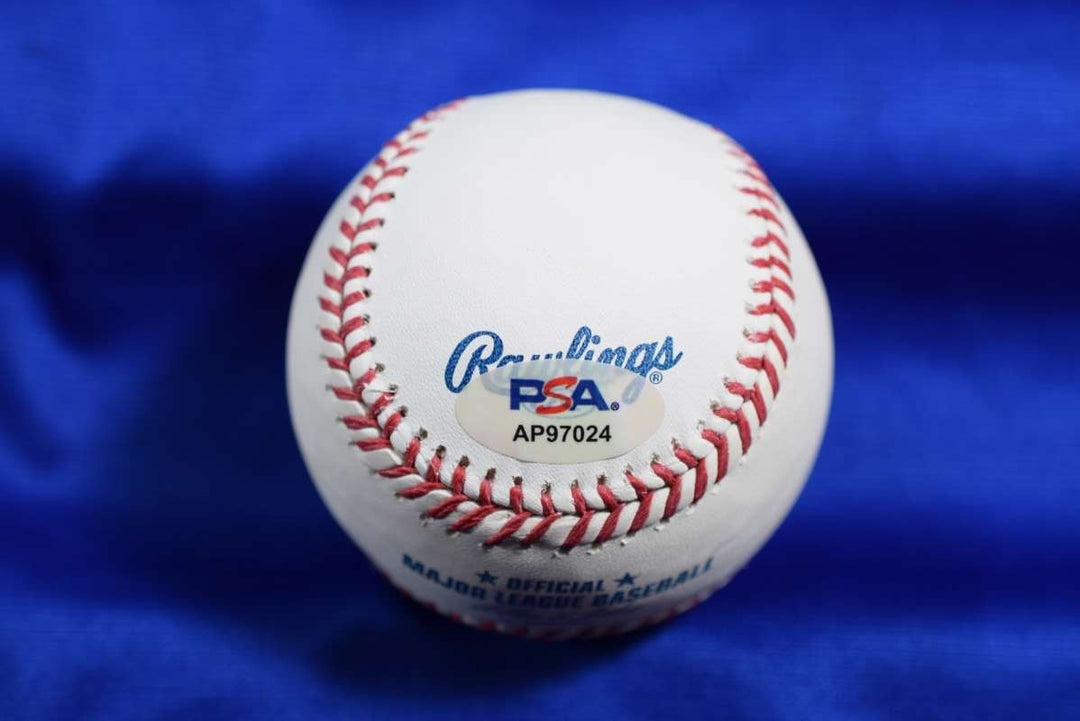 Don Sutton PSA DNA Autograph Major League OML Signed Baseball HOF 98