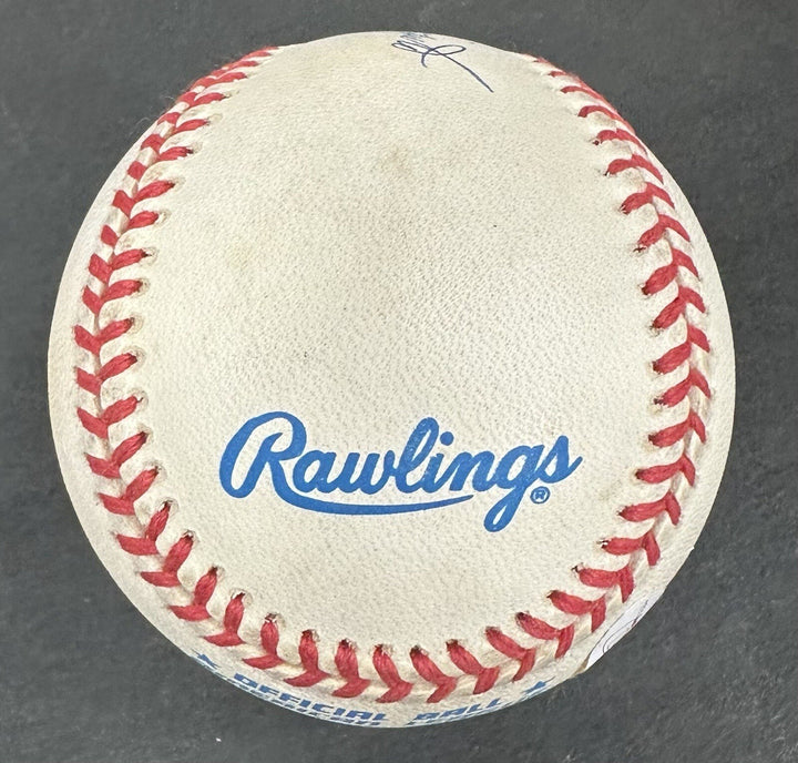Phil Scooter Rizzuto Signed Official AL Baseball Yankees Nickname Auto Hof JSA