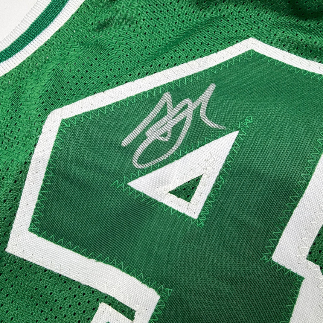 Autographed/Signed Al Horford Boston Green City Edition Jersey Beckett BAS COA