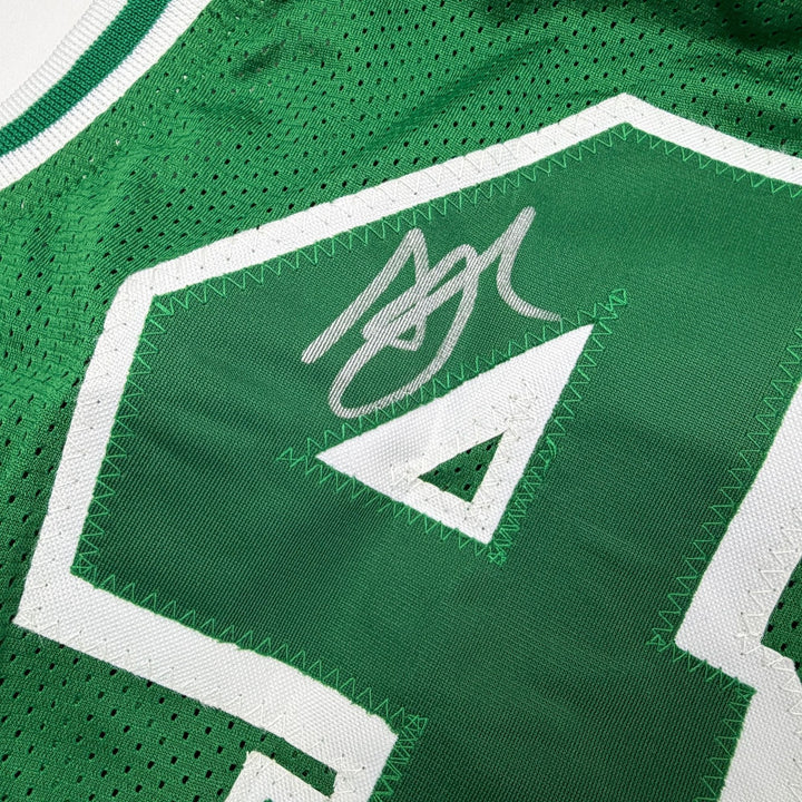 Autographed/Signed Al Horford Boston Green City Edition Jersey Beckett BAS COA