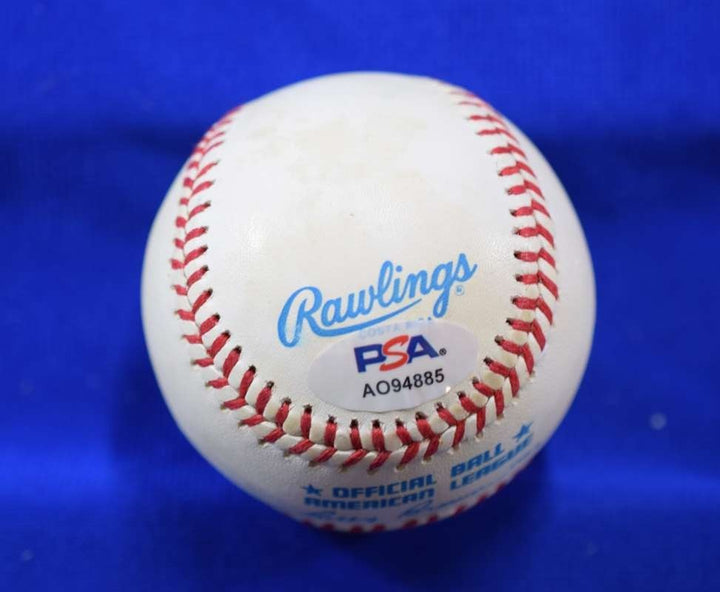 Nolan Ryan PSA DNA Autograph American League OAL Signed Baseball