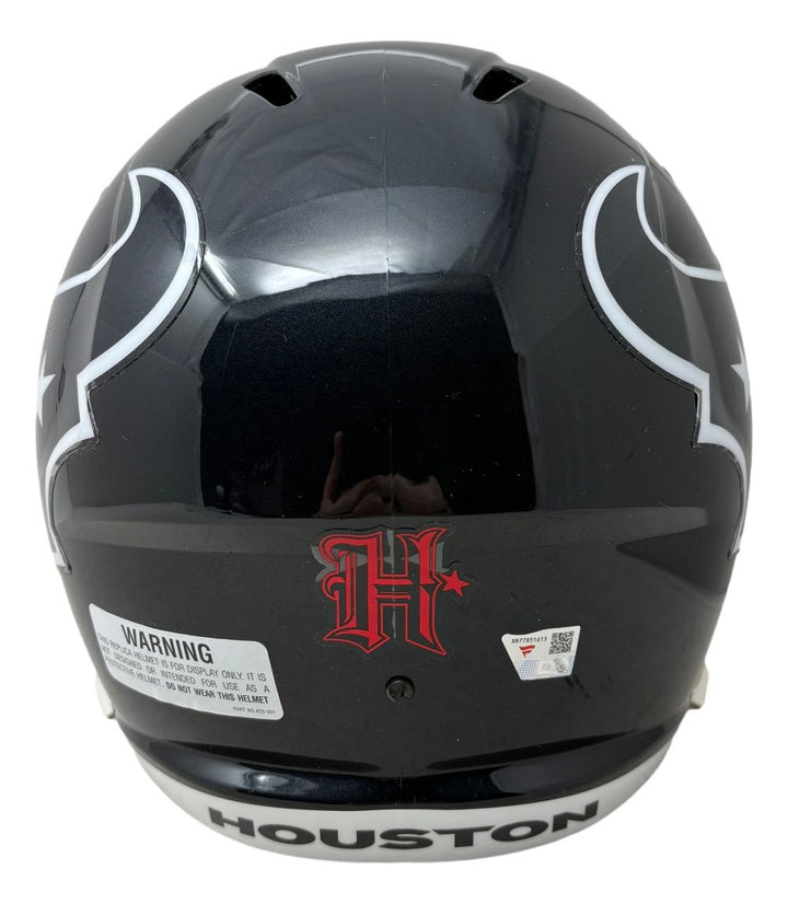 CJ Stroud Signed Houston Texans Full Size Replica Speed Helmet Fanatics