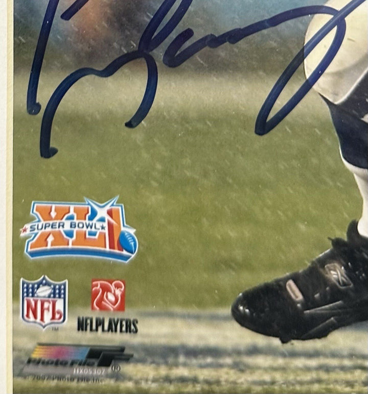 Peyton Manning Colts Signed 8x10 Framed Photo Super Bowl XLI Auto Steiner Coa