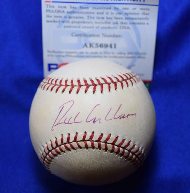 Richie Ashburn PSA DNA Coa Autograph National League ONL Signed Baseball 2