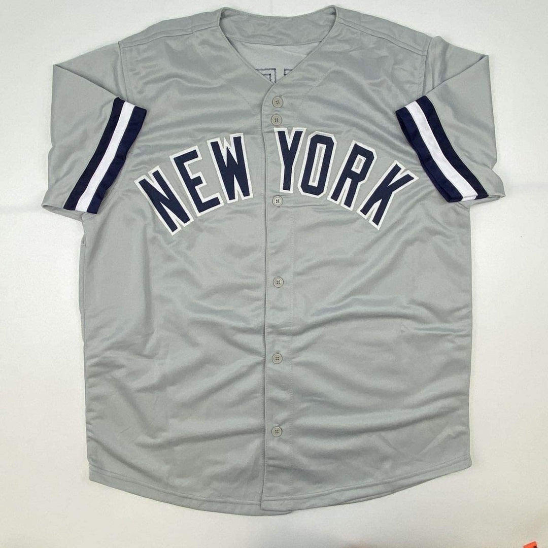 Autographed/Signed GARY SHEFFIELD New York Grey Jersey PSA/DNA COA Auto