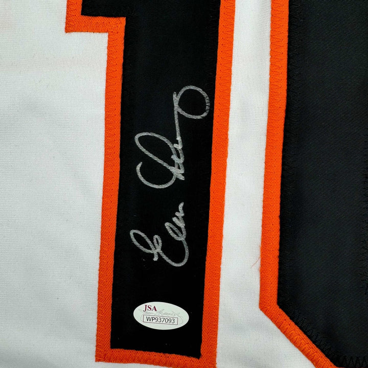 Autographed/Signed Evan Longoria San Francisco White Jersey JSA COA