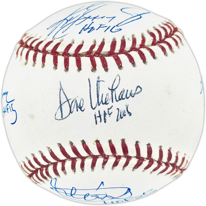 Mariners HOFrs Auto MLB Baseball 5 Sigs Ken Griffey Jr. & Dave Niehaus Beckett