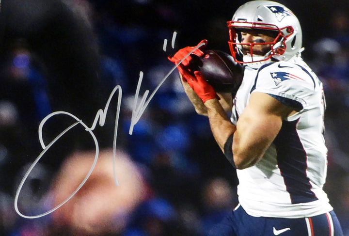 Julian Edelman Signed 16x20 Photo New England Patriots Beckett BAS