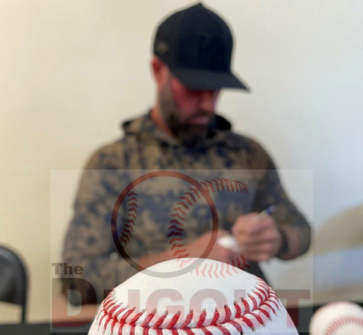 Eric Gagne full autograph "Game Over" signed MLB Baseball BAS Beckett Witness