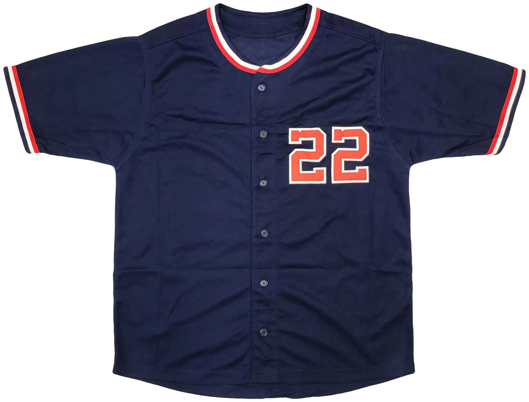Washington Nationals Juan Soto Autographed Signed Blue Jersey JSA