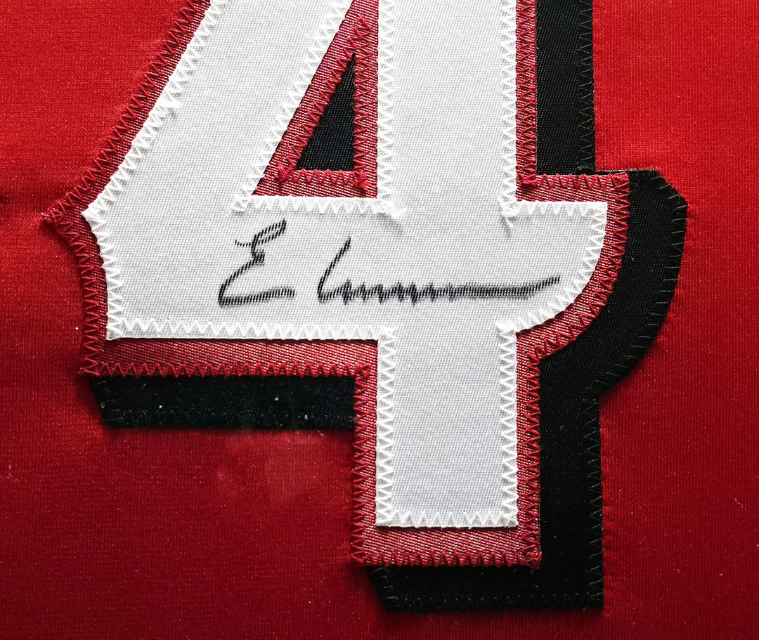 Cincinnati Reds Elly De La Cruz Signed Framed Red Jersey Beckett BAS QR