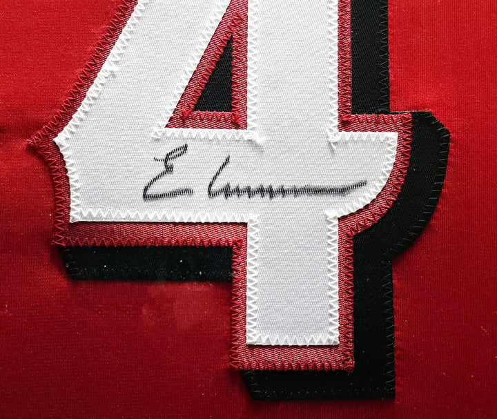 Cincinnati Reds Elly De La Cruz Signed Framed Red Jersey Beckett BAS QR