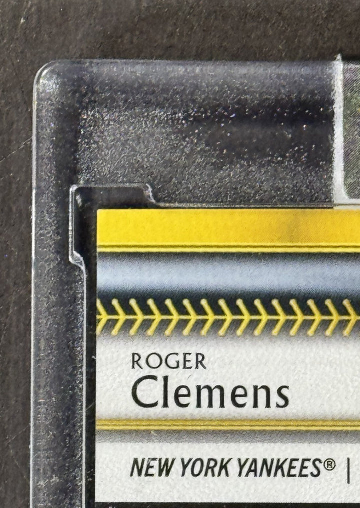 2024 Topps Five Star Gold Roger Clemens Auto /10 Encased NY Yankees Mint