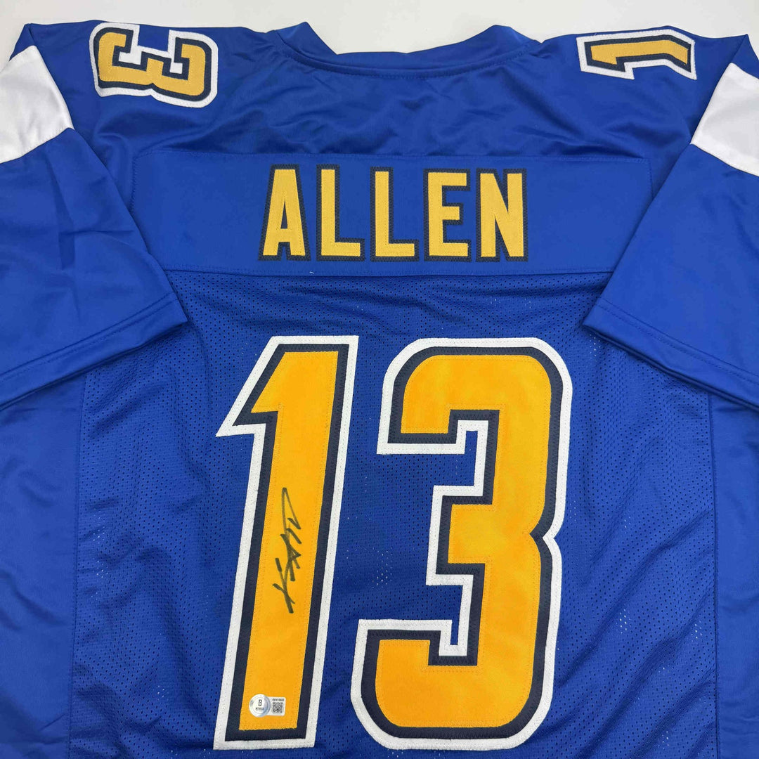 Autographed/Signed Keenan Allen Los Angeles LA Color Rush Jersey Jersey JSA COA