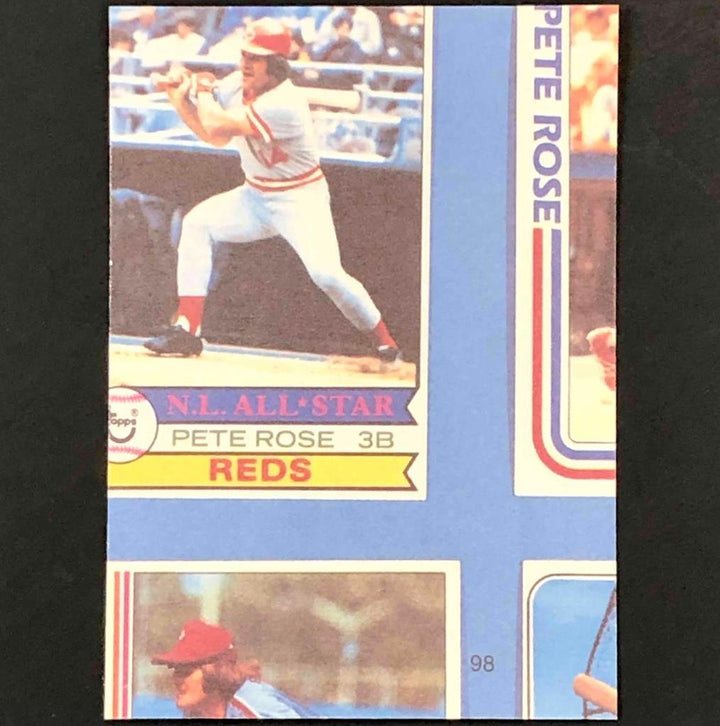 Pete Rose autograph Reds signed 1985 Renata Galasso card ~ PR authentic hologram
