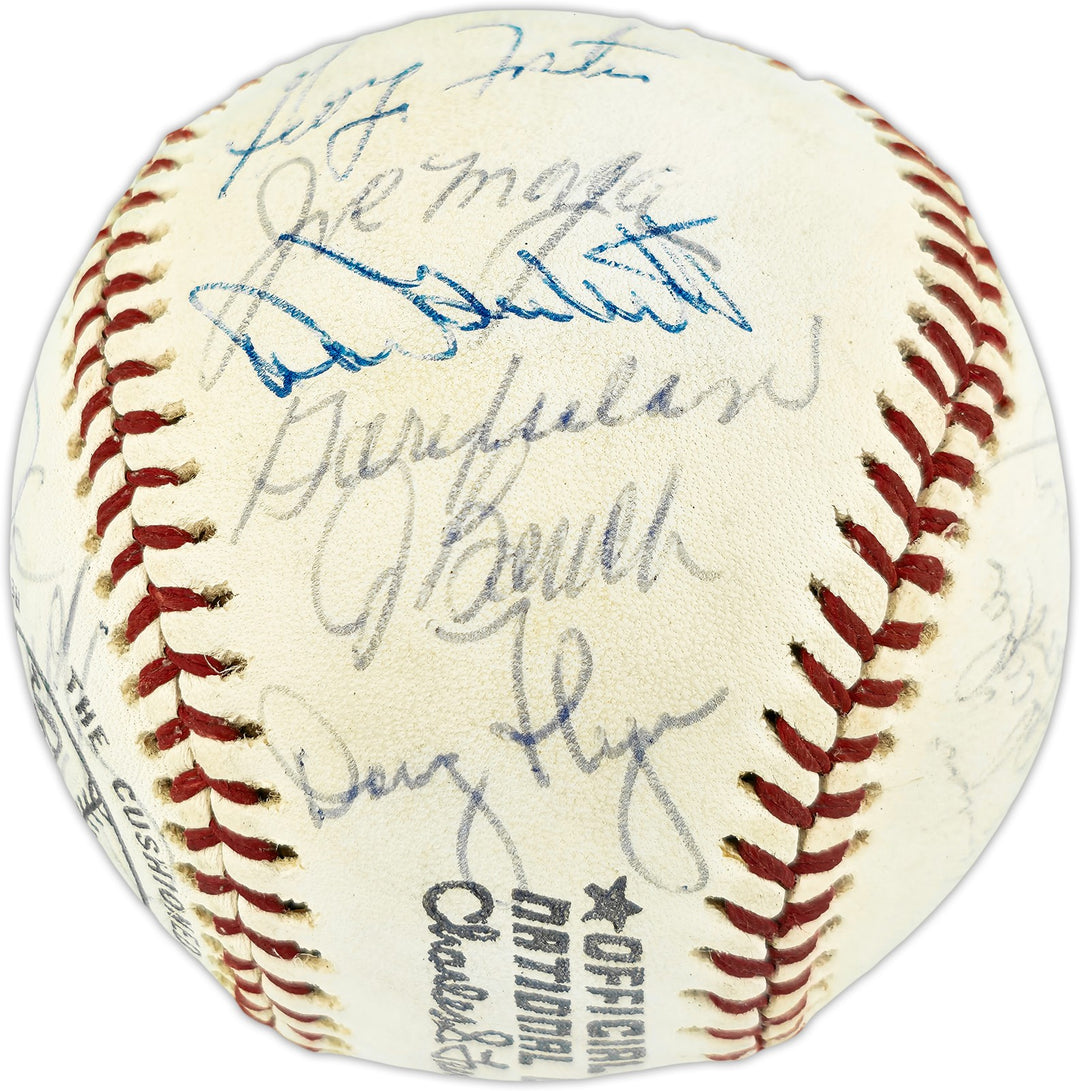 1976 Reds WS Champs Signed Feeney NL Baseball Beckett PSA/DNA