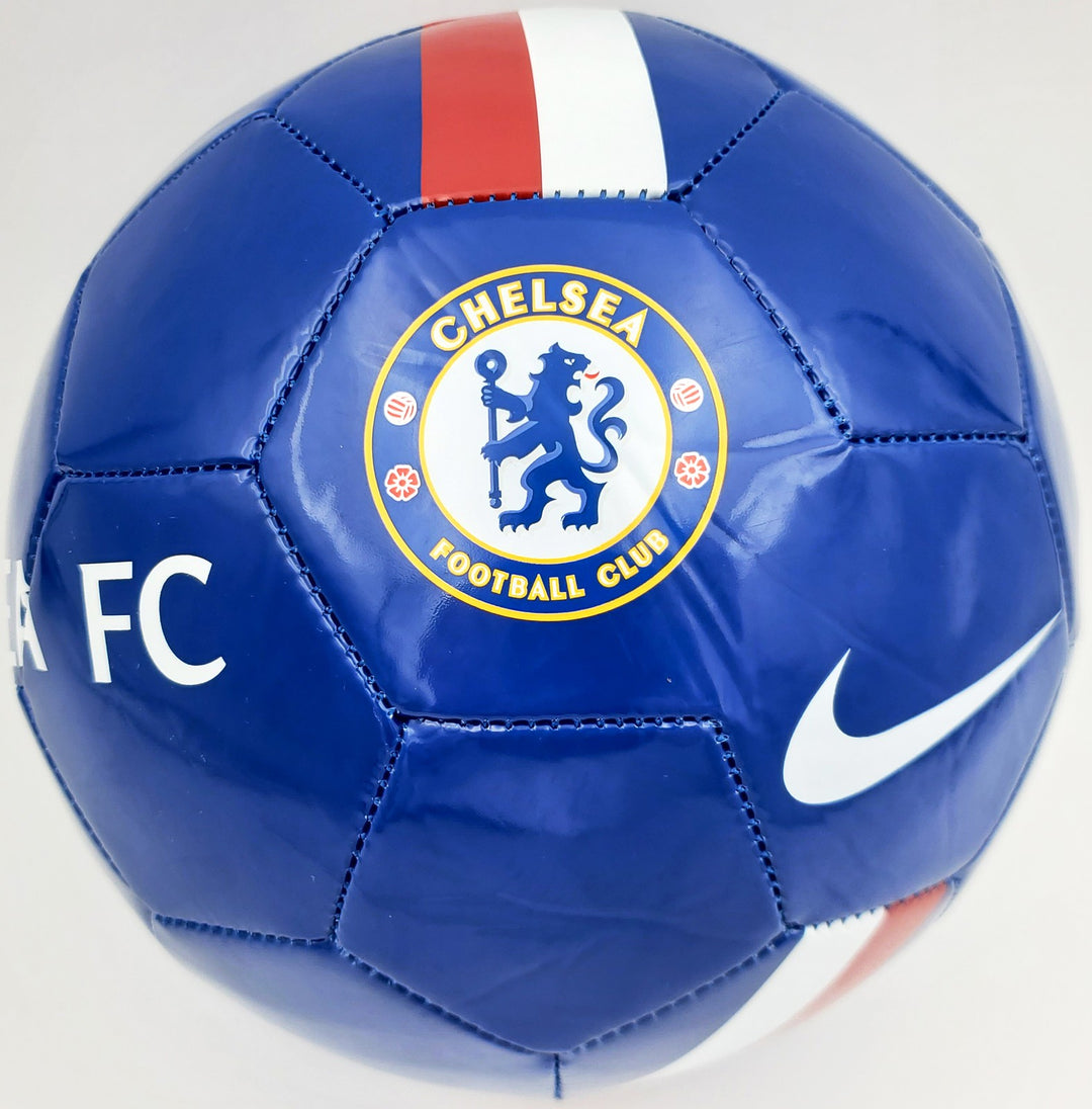 Mason Mount Autographed Signed Blue Nike Soccer Ball Chelsea F.C. Beckett