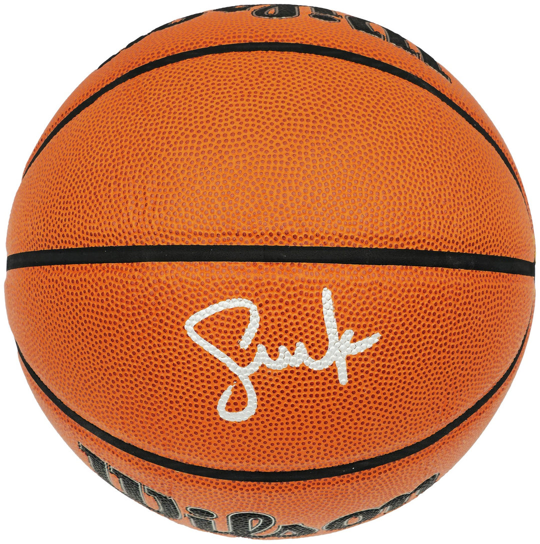 Steve Nash Signed Authentic Series I/O Basketball Phoenix Suns Beckett Wit