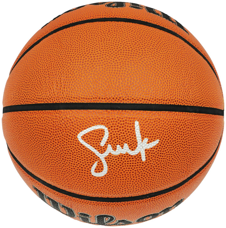 Steve Nash Signed Authentic Series I/O Basketball Phoenix Suns Beckett Wit