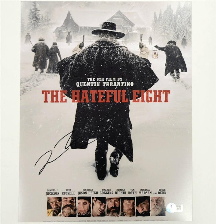 Quentin Tarantino signed The Hateful Eight 11x14 photo autograph ~ Beckett BAS