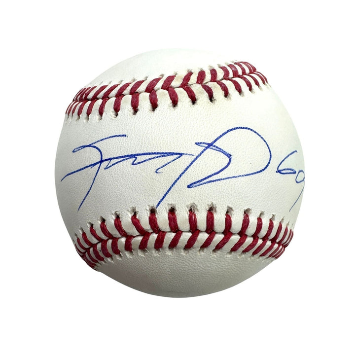 Autographed/Signed Sammy Sosa "609 HR" Rawlings OML Baseball ROML Beckett COA