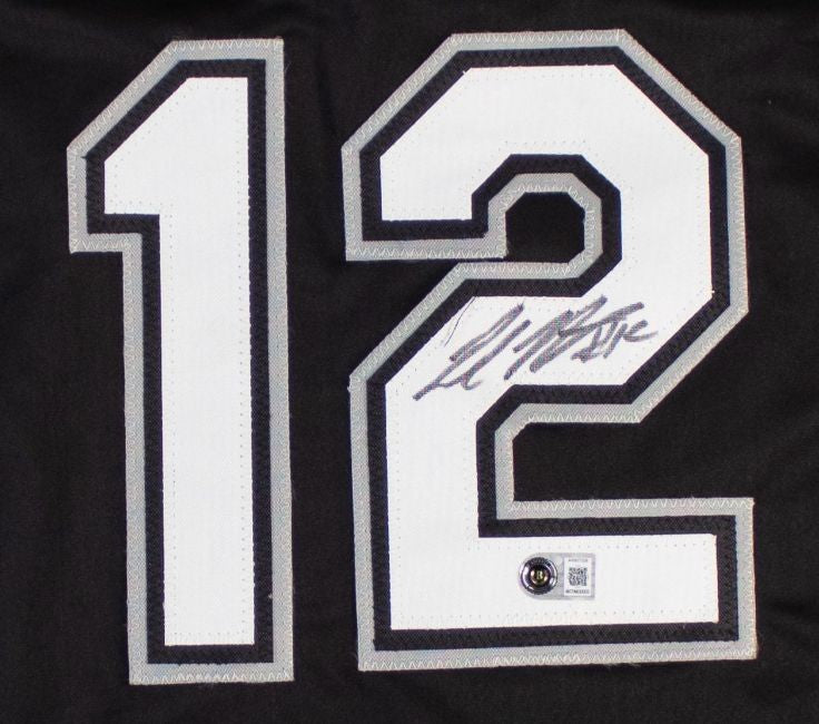 Colson Montgomery Chicago Signed Black Baseball Jersey BAS