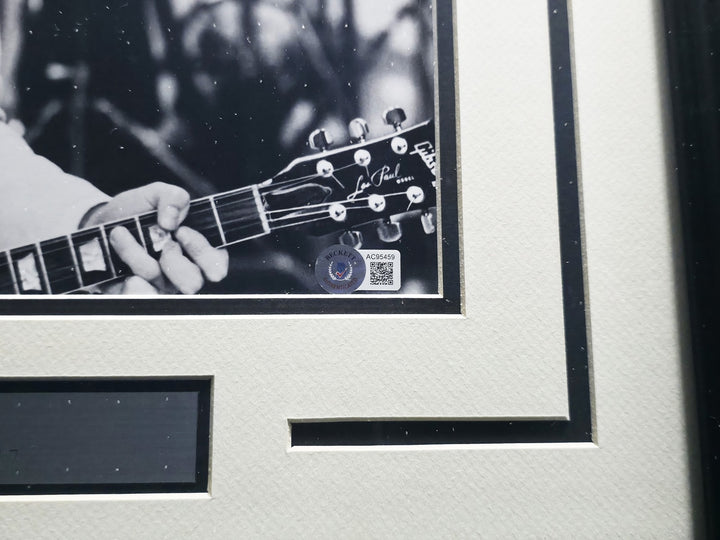 Jeff Lynne Auto Framed 11x14 Photo Electric Light Orchestra ELO Beckett #AC95459