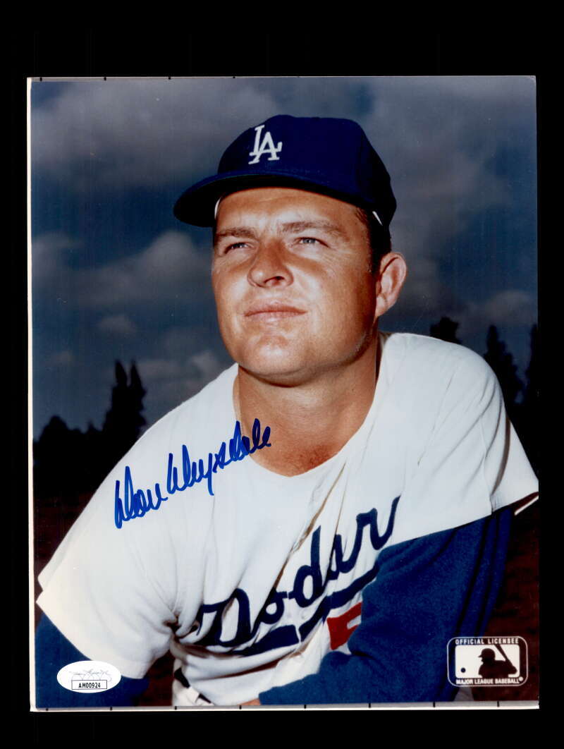 Don Drysdale JSA Coa Signed  8x10 Photo 2 Autograph Dodgers