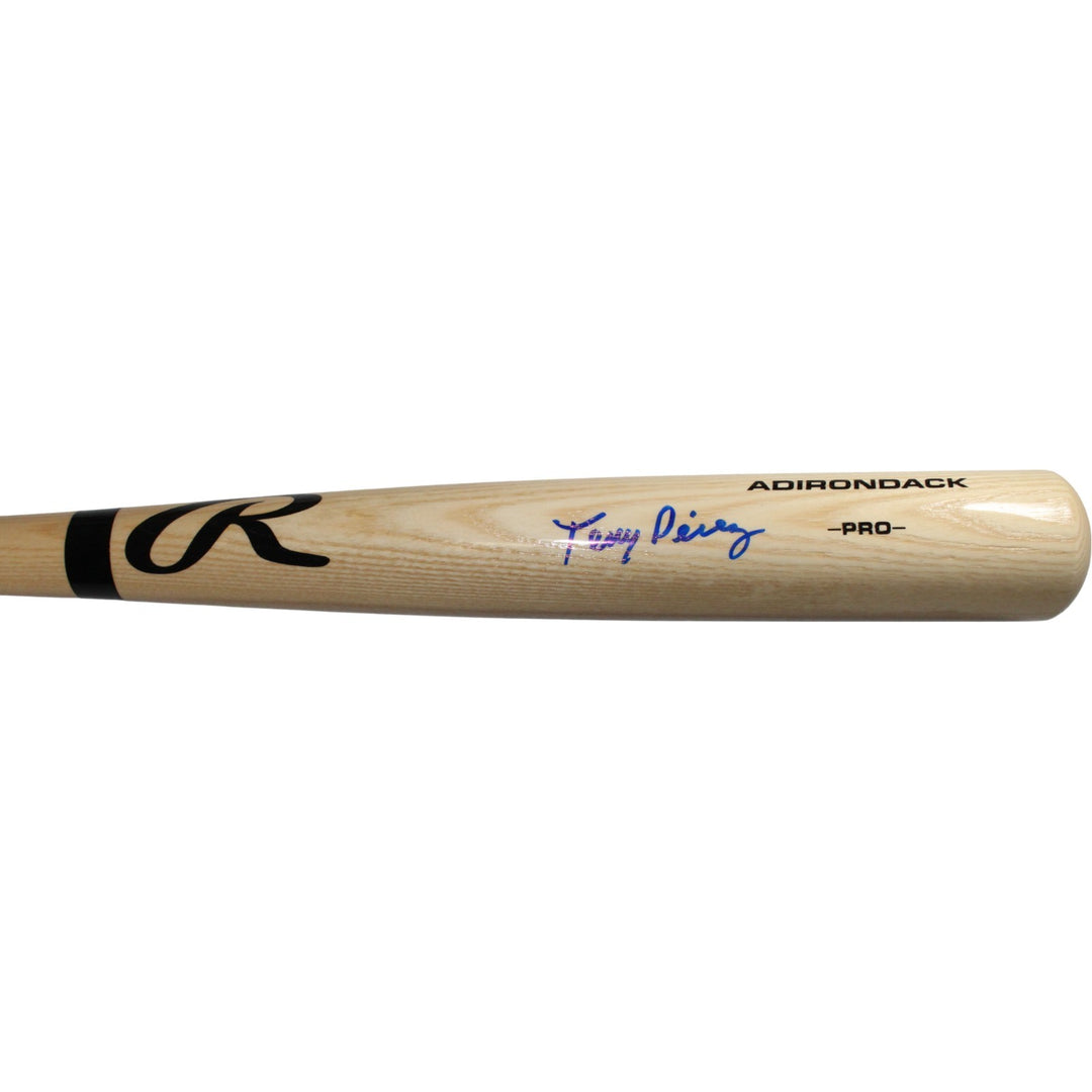 Tony Perez Autographed Cincinnati Reds Blonde Baseball Bat Beckett Witness 54077