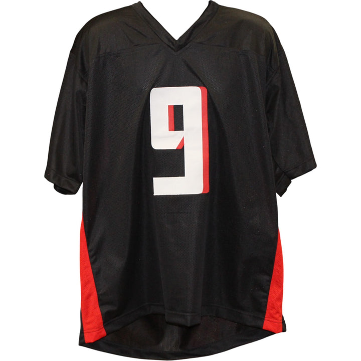 Michael Penix Autographed/Signed Pro Style Sz XL Black Jersey Beckett 54779