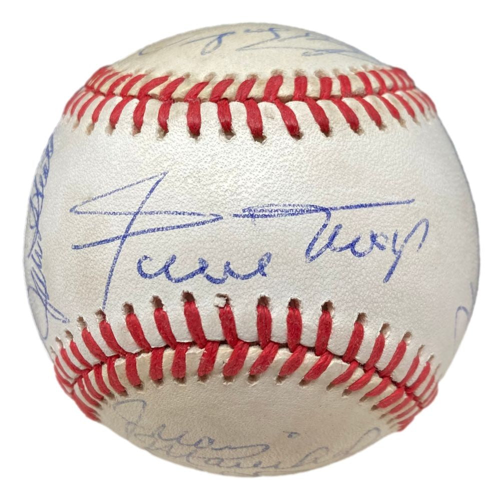 1968 San Francisco Giants Team Signed NL Baseball Willie Mays & More PSA/DNA LOA