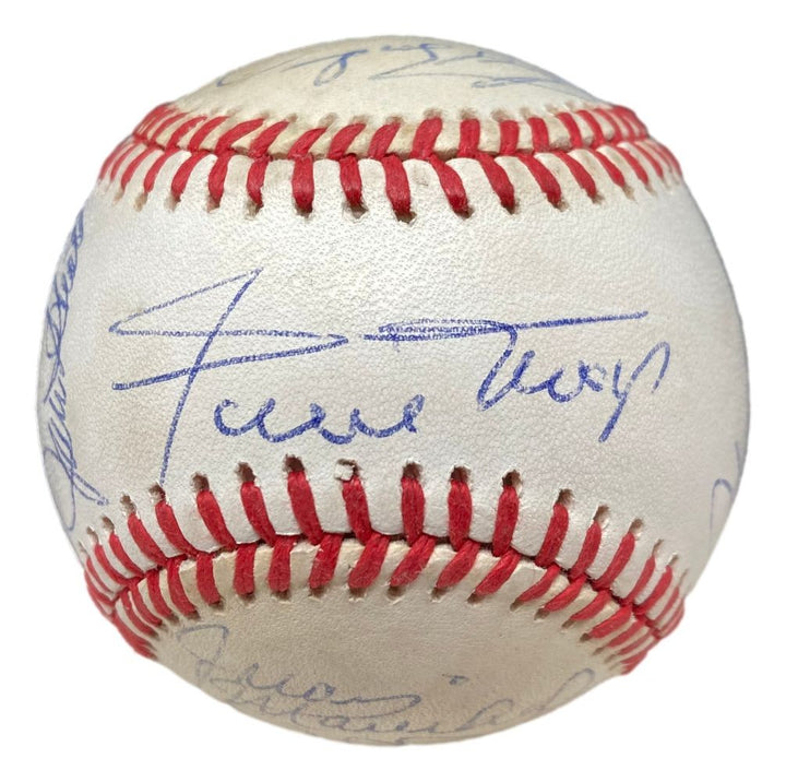 1968 San Francisco Giants Team Signed NL Baseball Willie Mays & More PSA/DNA LOA