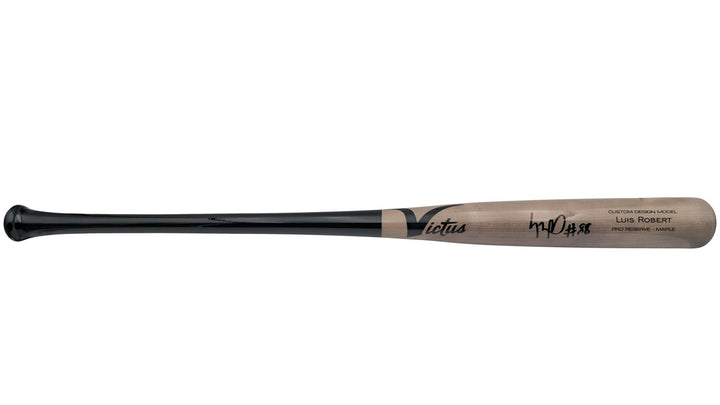 Luis Robert Jr. Auto Gray Victus Player Model Baseball Bat White Sox Beckett Wit