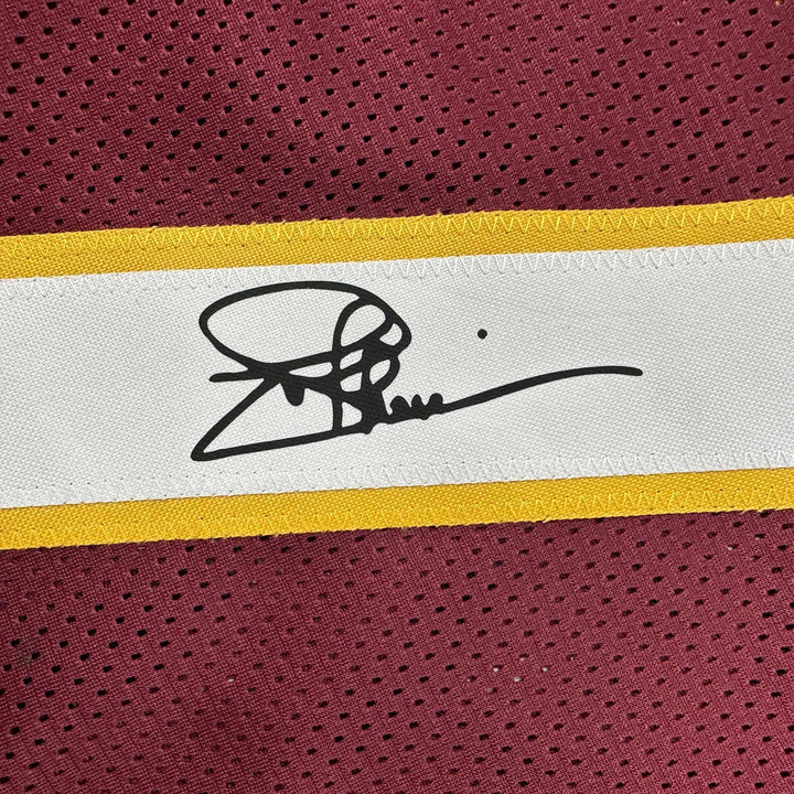Facsimile Autographed Joe Theismann Washington Red Reprint Jersey Size Men's XL