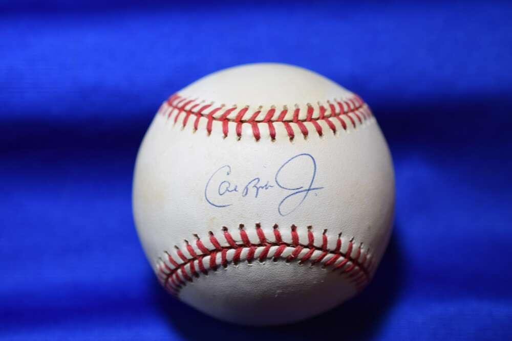 Cal Ripken Jr PSA DNA Autograph American League OAL Signed Baseball Orioles
