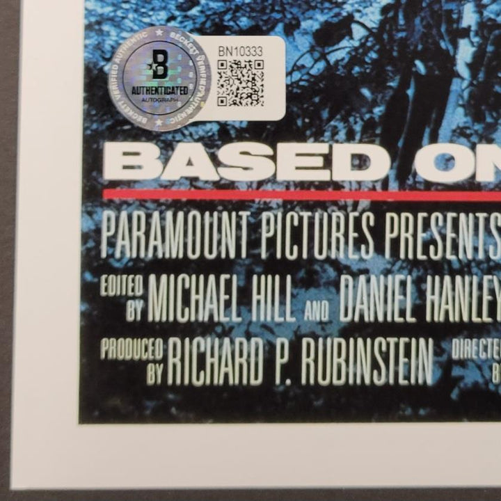 Brad Greenquist signed "Pascow" Pet Sematary 11x17 photo poster auto Beckett BAS