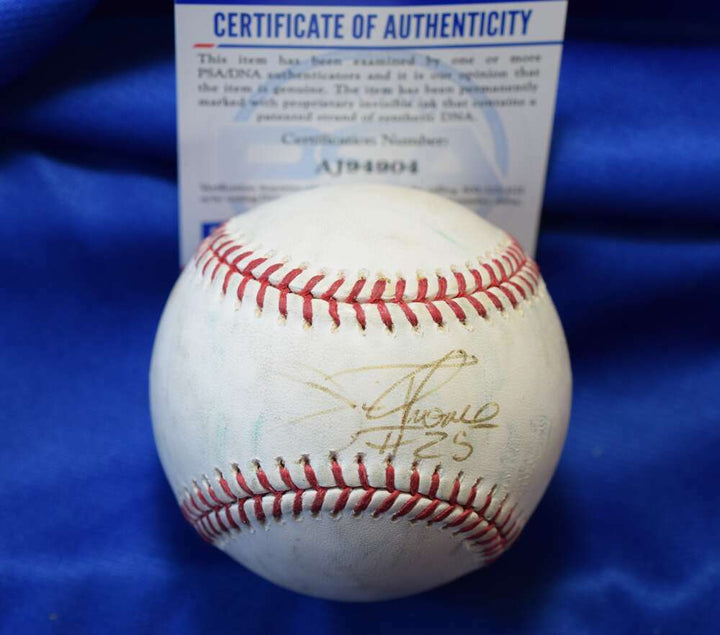 Jim Thome PSA DNA Coa Autograph Major League OML Signed Baseball