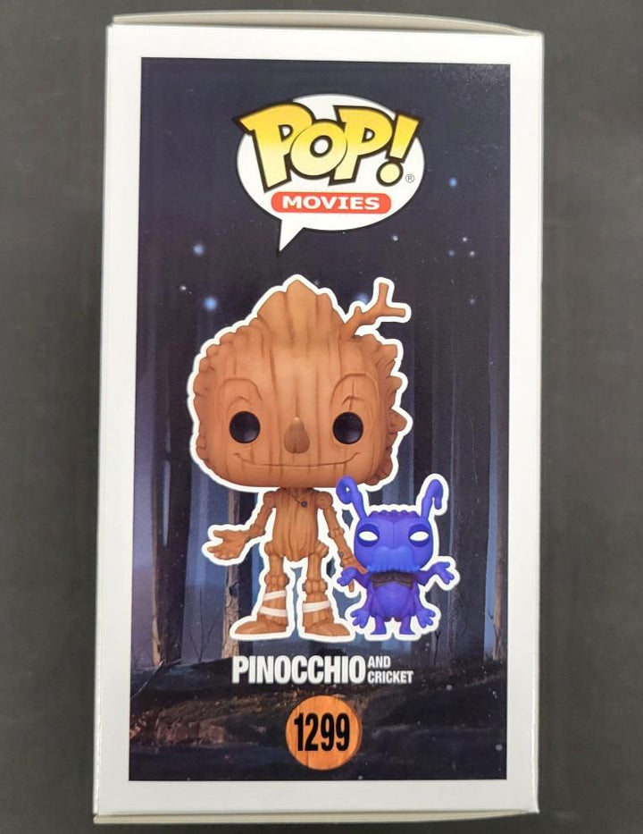Guillermo del Toro & Gregory Mann signed Pinocchio Funko Pop! (B) autograph BAS