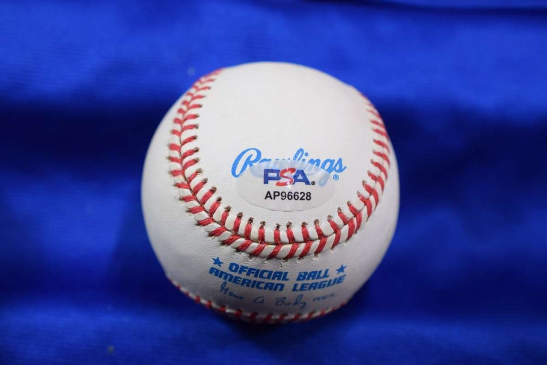 Scott Brosius PSA DNA Autograph American League OAL Signed Baseball Yankees
