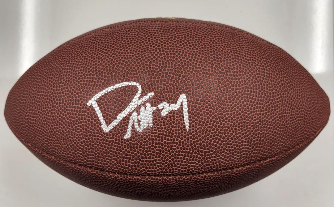 Darrelle Revis signed Wilson NFL Football NY Jets autograph (B) Beckett BAS
