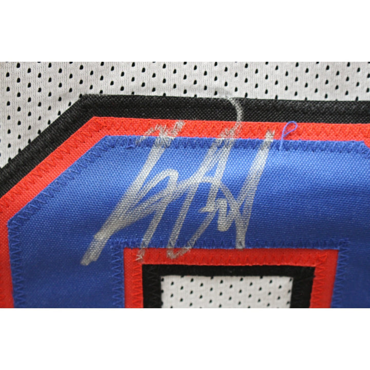 Keon Coleman Autographed/Signed Pro Style White XL Jersey Beckett 48145
