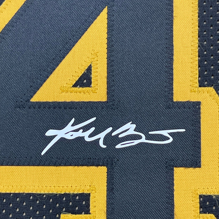 Framed Facsimile Autographed Kobe Bryant 33x42 #24 Reprint Laser Auto Jersey