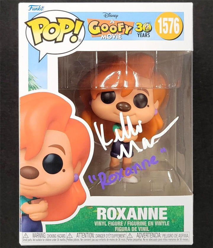 Kellie Martin signed "Roxanne" Funko Pop! 1576 autograph Goofy Movie Beckett BAS